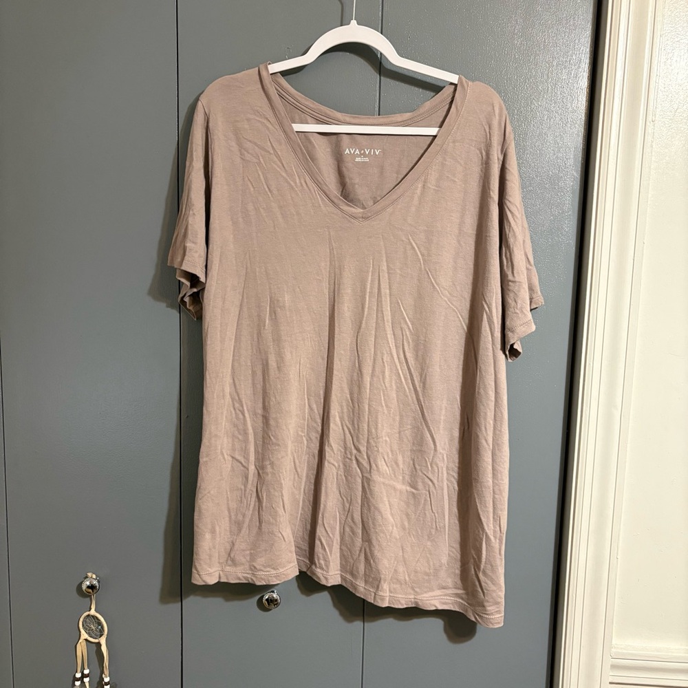 Ava & viv 1x tee NWOT
